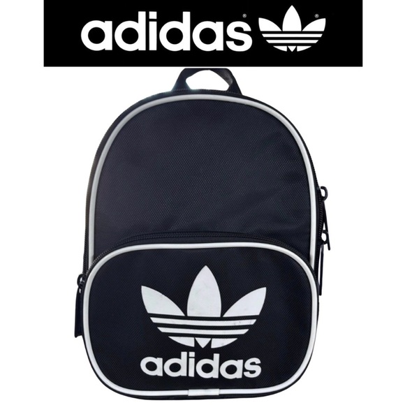 Adidas Handbags - ADIDAS Black and White Mini Backpack, NWOT